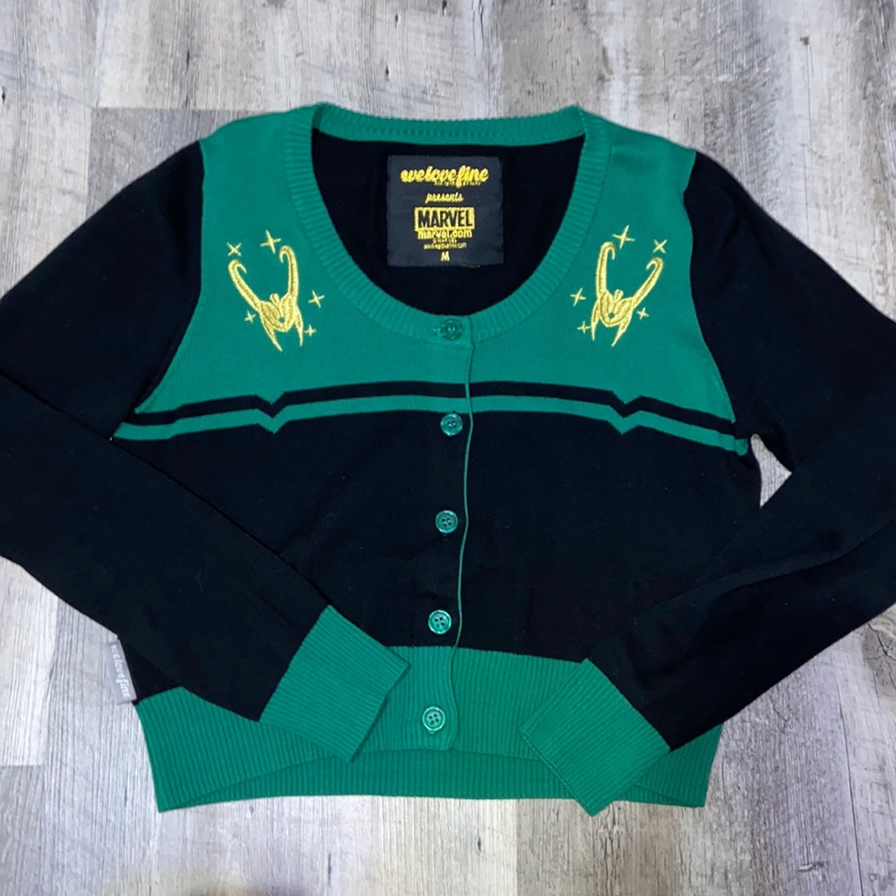Marvel Loki cardigan